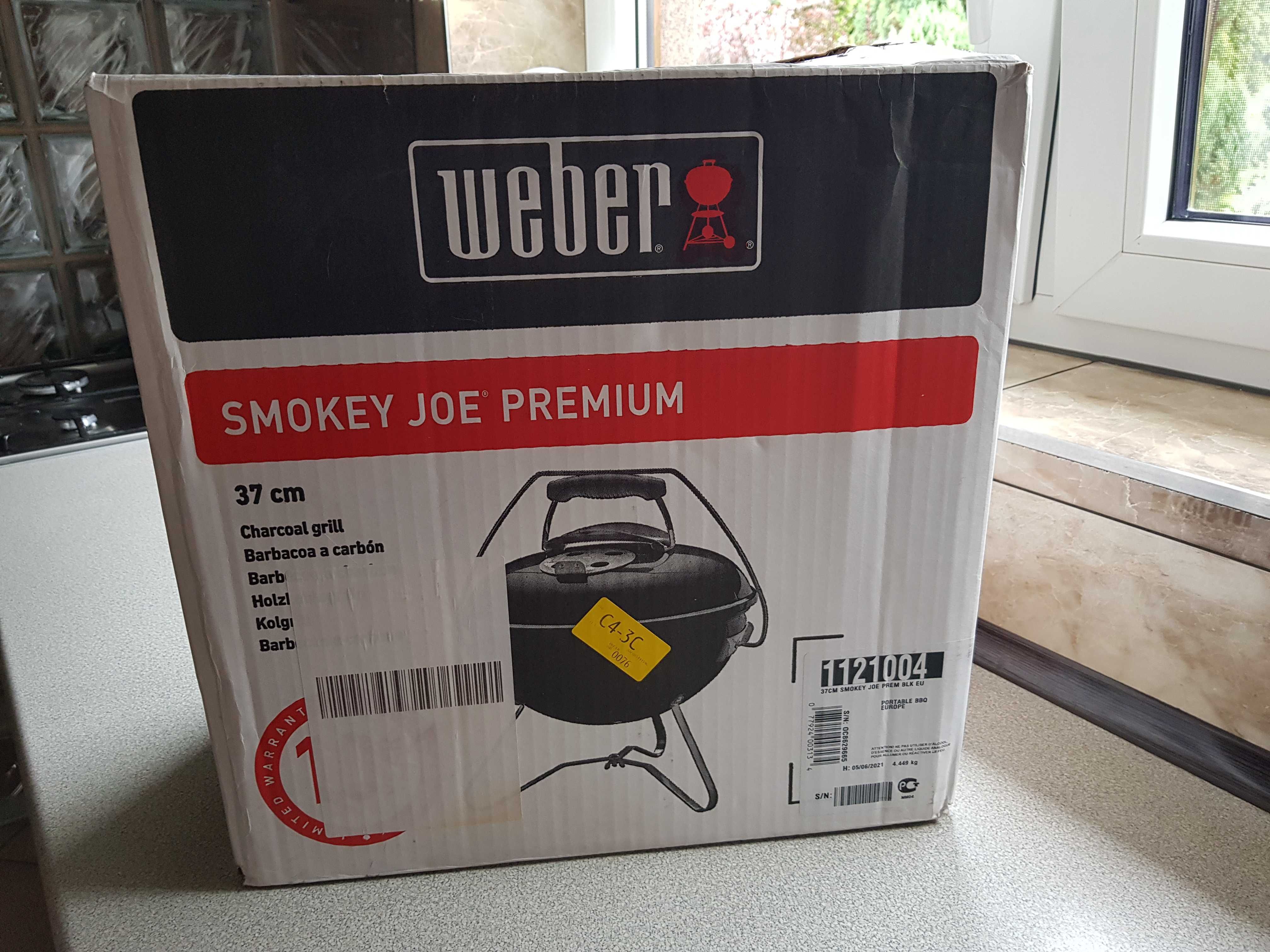 NOWY Grill gril węglowy Weber Smokey Joe Premium