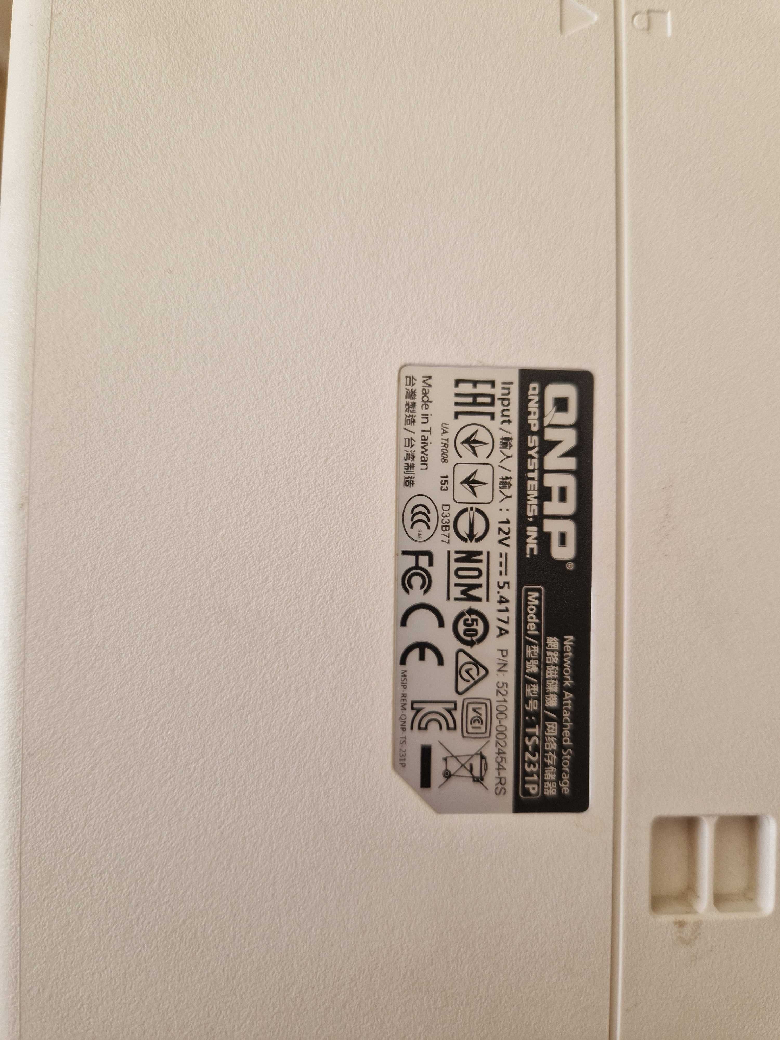 NAS QNAP TS-231P 2-slotowy