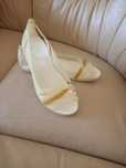 Crocs Damskie Sandały Isabella Huarache ll Flat oyster W8 38/39