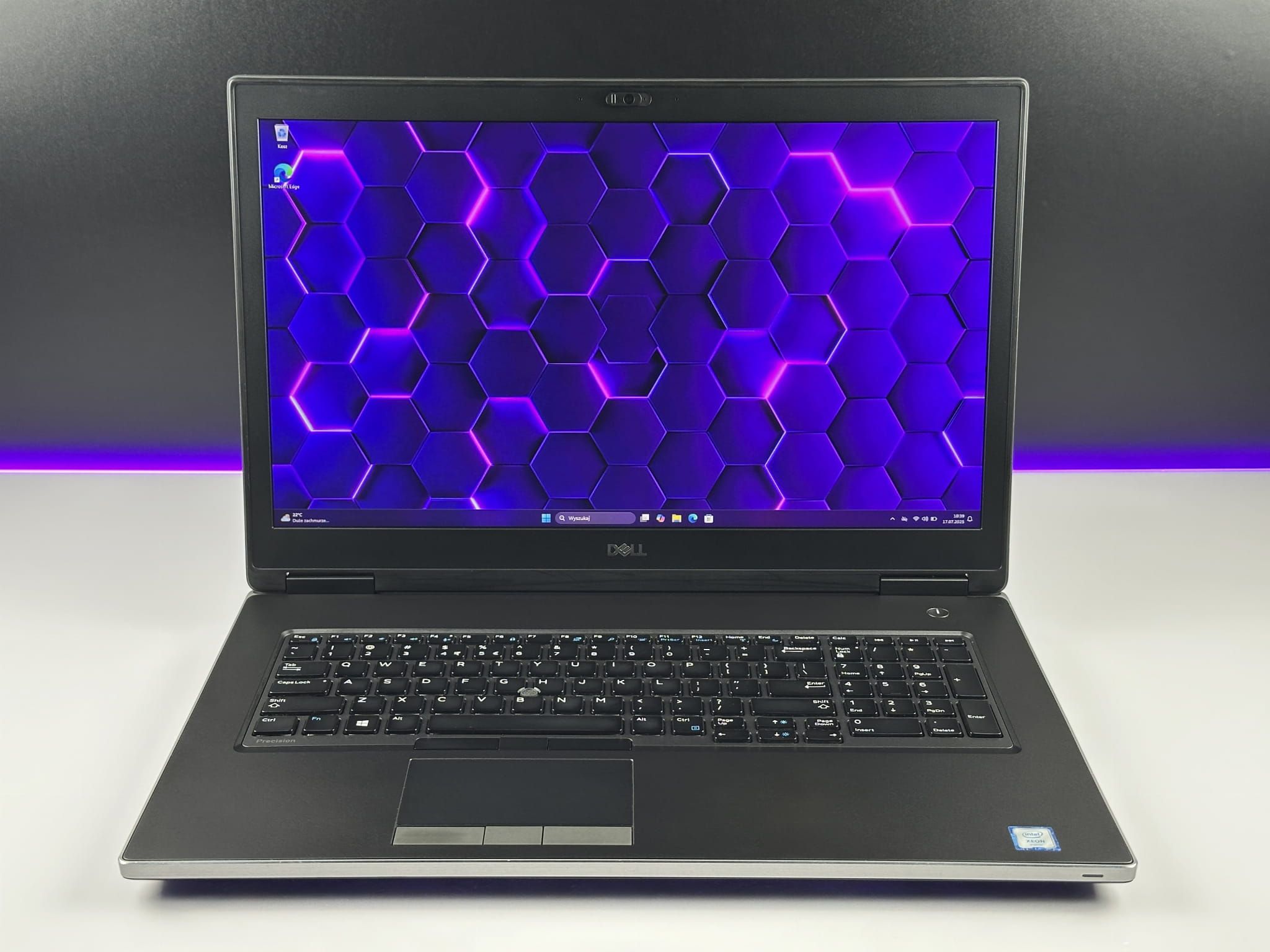 Laptop DELL Precision 7740 | Xeon E-2276M / FHD / RTX 4000 / US /FV23%