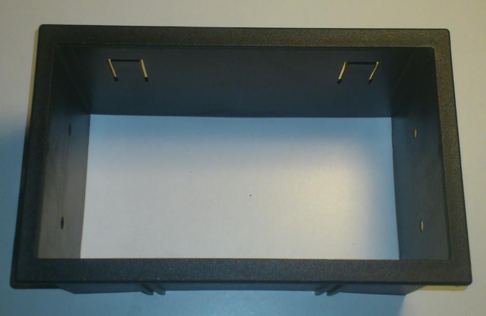 Mascara adaptador suporte de rádio frentes 1 ou 2 din