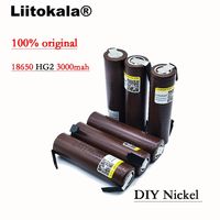 Высокотоковый Аккумулятор 18650 LG HG2 3000mAh 20A/30A под шуруповёрт