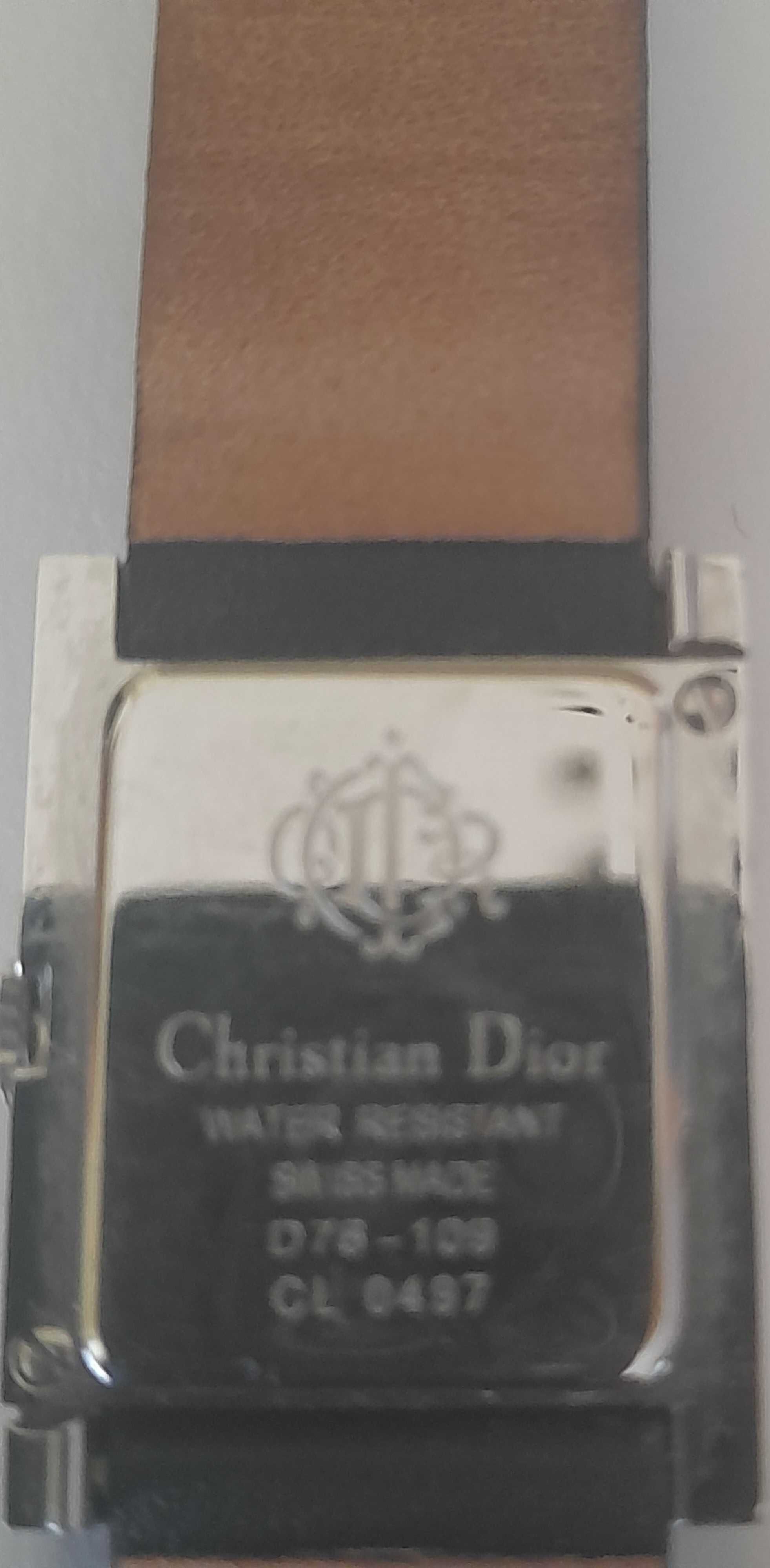 Relógio cristian dior preto de senhora