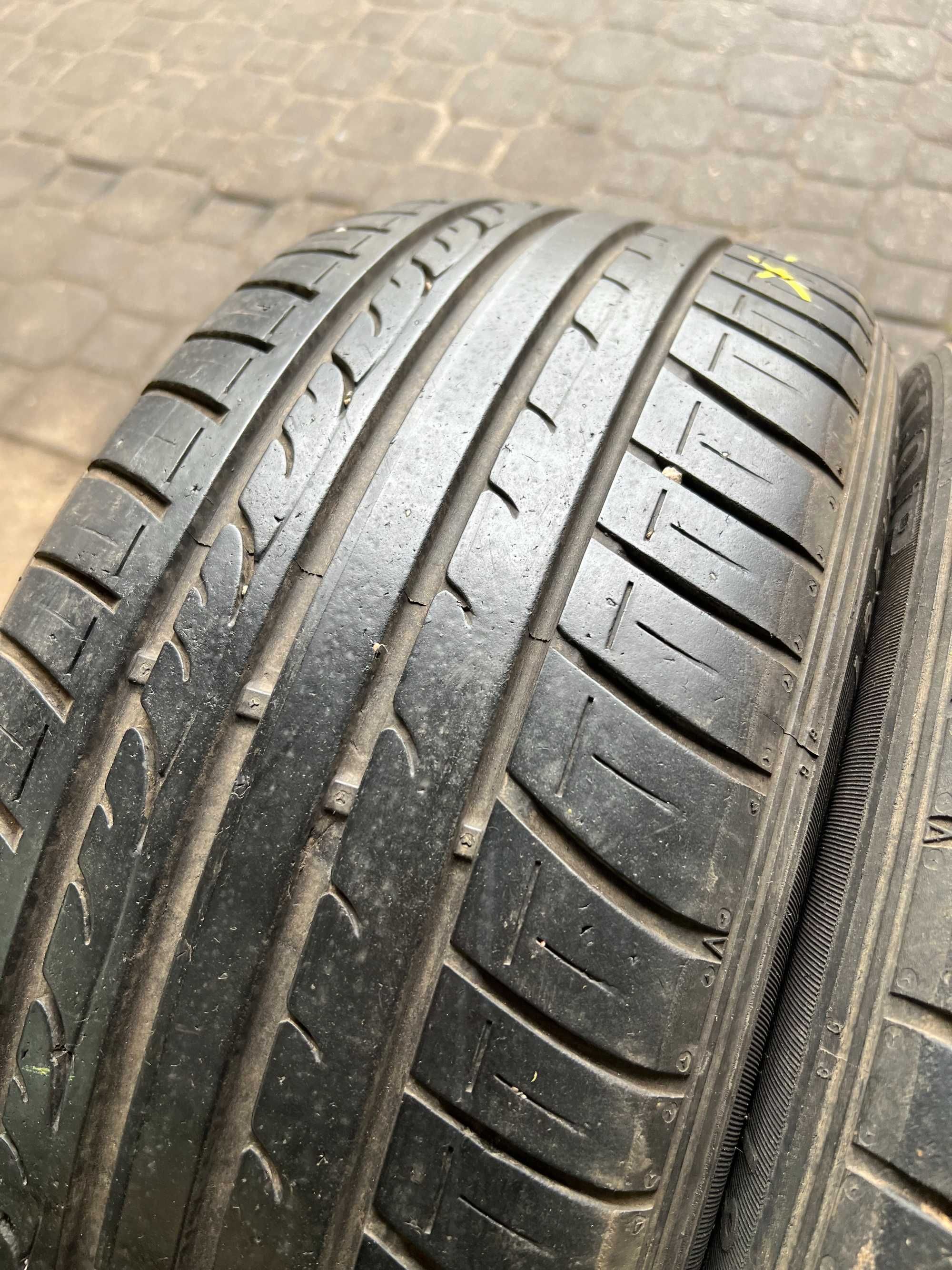 195/50r15 dunlop opony letnie 2szt z rantem