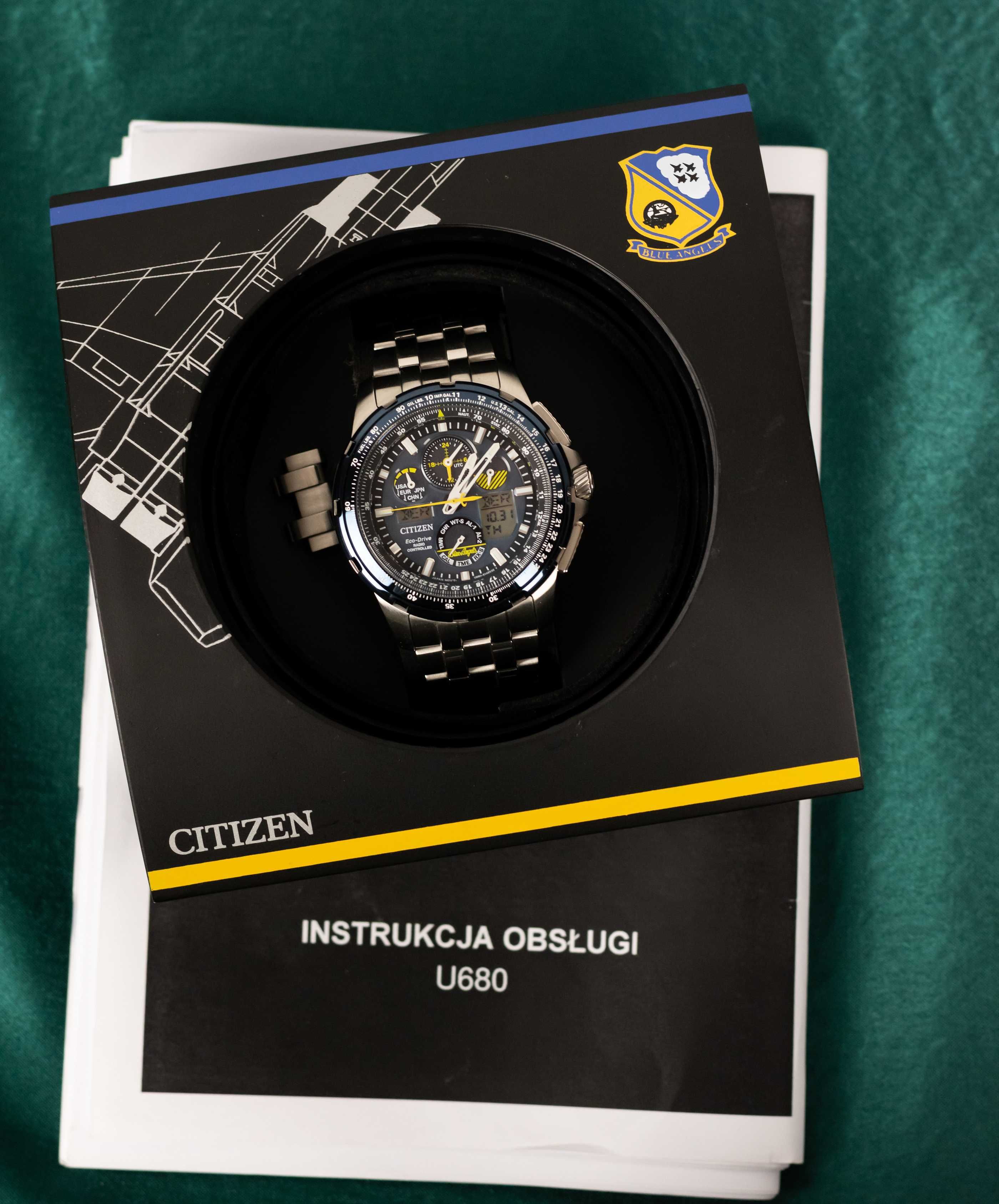 Zegarek CITIZEN JY8058-50L Promsater skyhawk blue angels