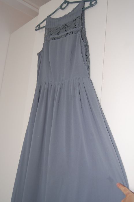 Sukienka maxi H&M 36/S Świadkowa / ślub / wesele