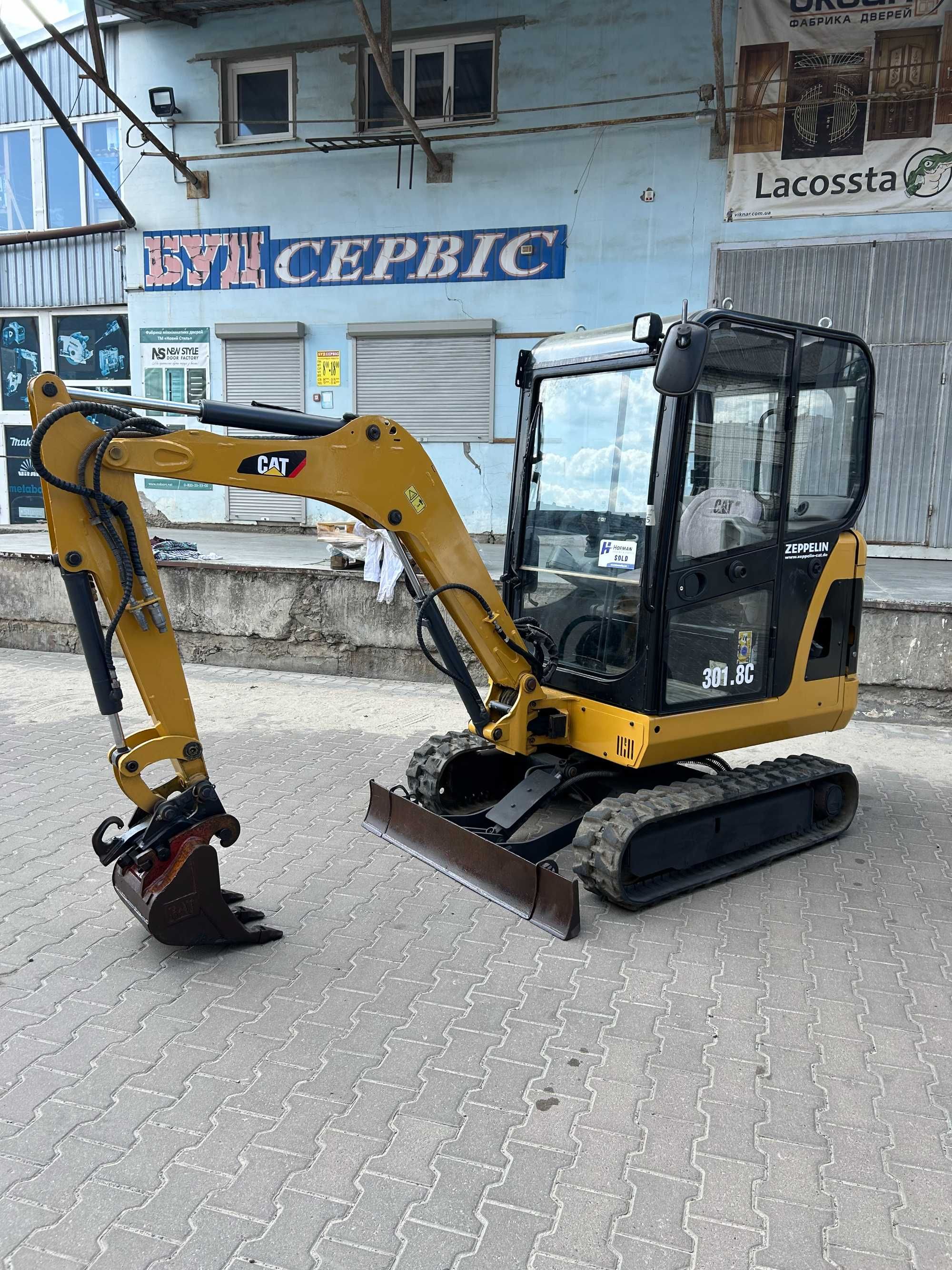 Міні-екскаватор Caterpillar 301.8 2011 в Костопілі