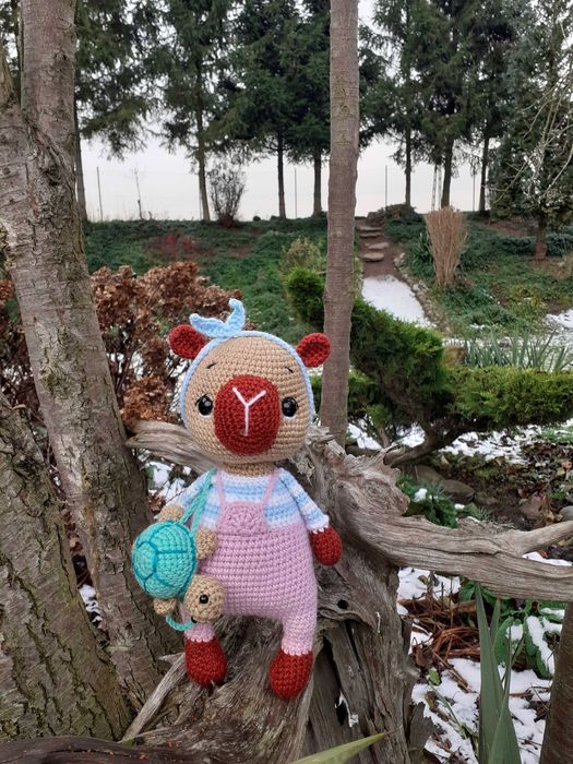 Kapibara na szydełku