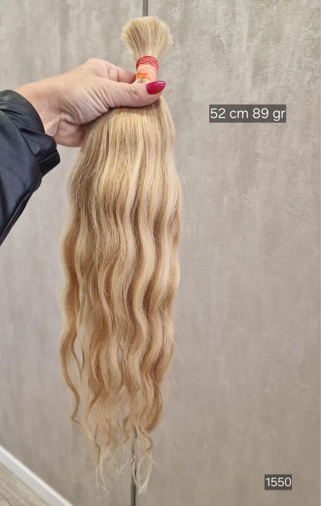 Wlosy doczepiane blond