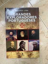 Livro Grandes Exploradores Portugueses como novo