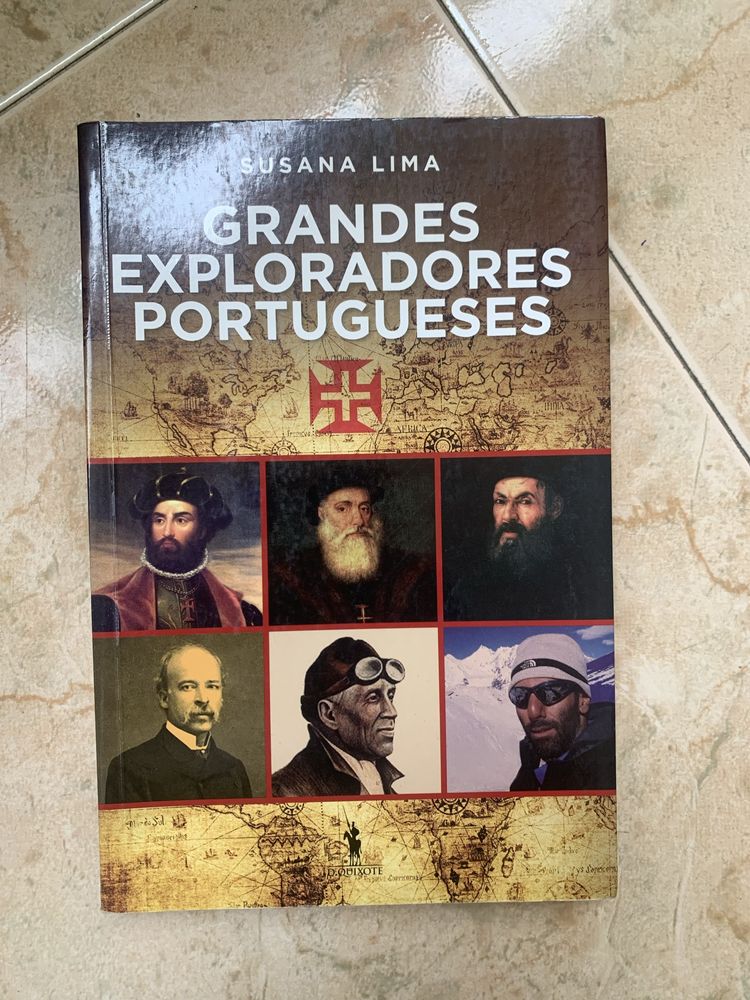 Livro Grandes Exploradores Portugueses como novo
