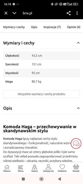 Komoda Haga  Black Red White