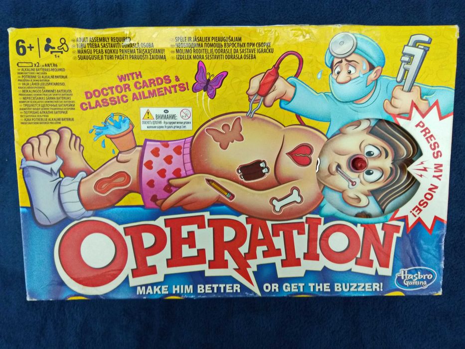 Настольная игра Hasbro Games Операция