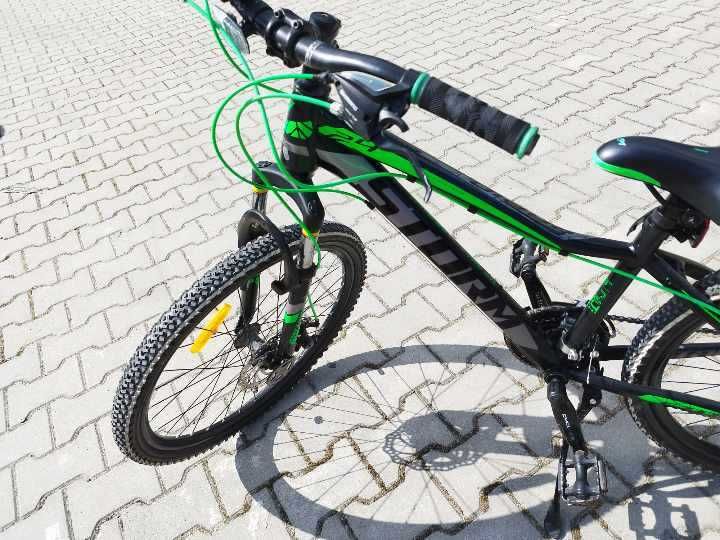 Rower STORM zielono-czarny