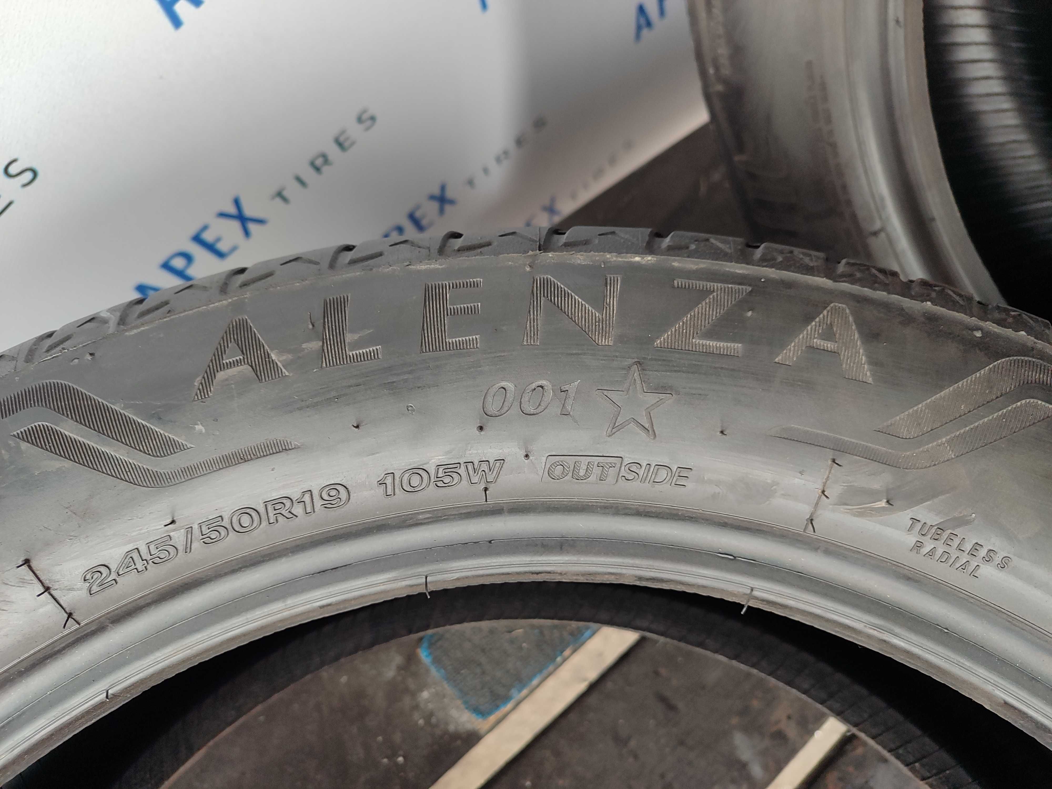 Літні шини 245/50 R19 Bridgestone Alenza 001