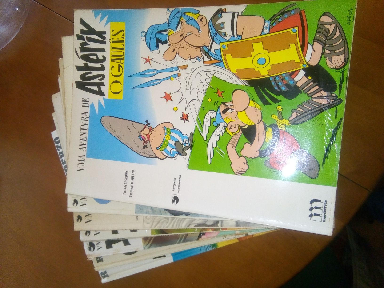 Livros Asterix usados