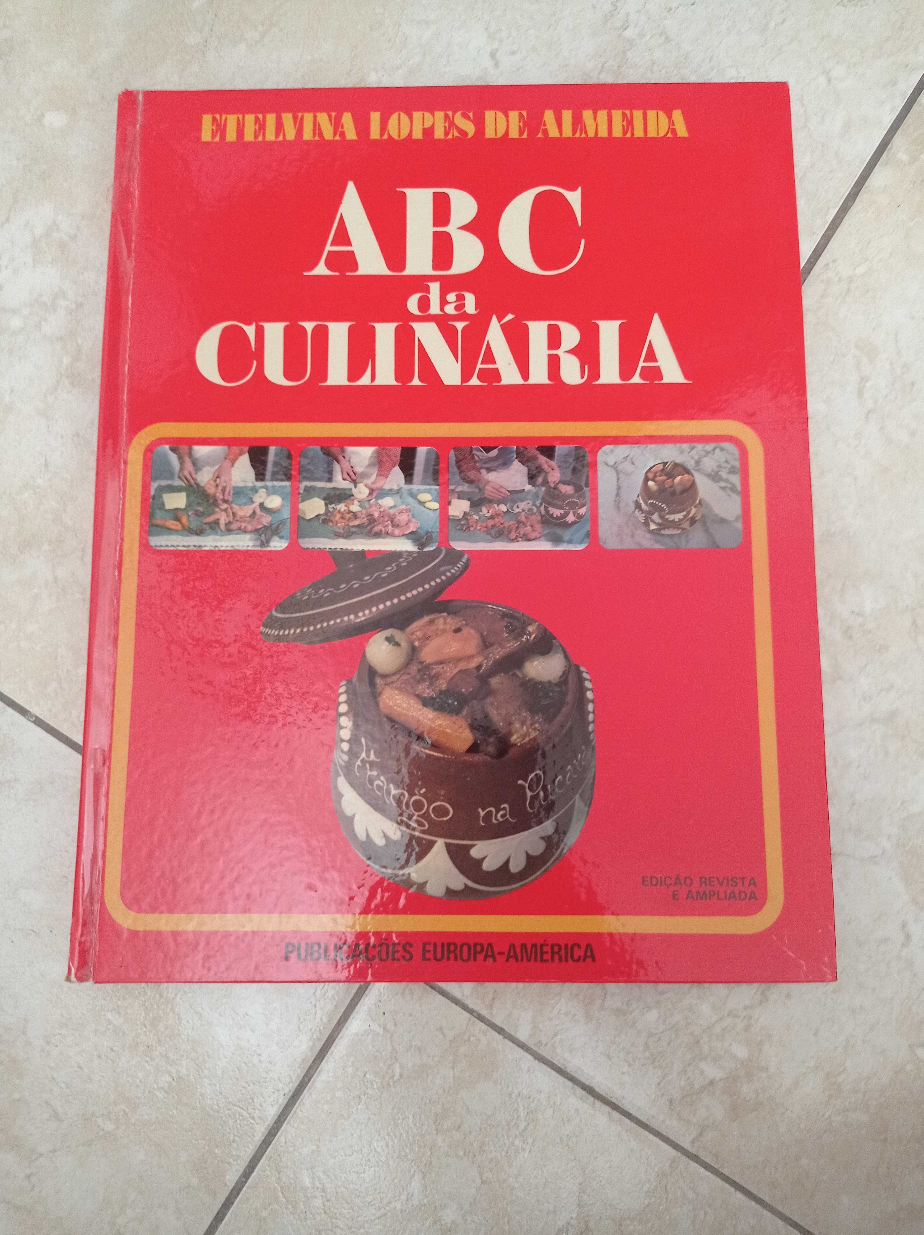 Livro "ABC da Culinária" de Etelevina Lopes de Almeida