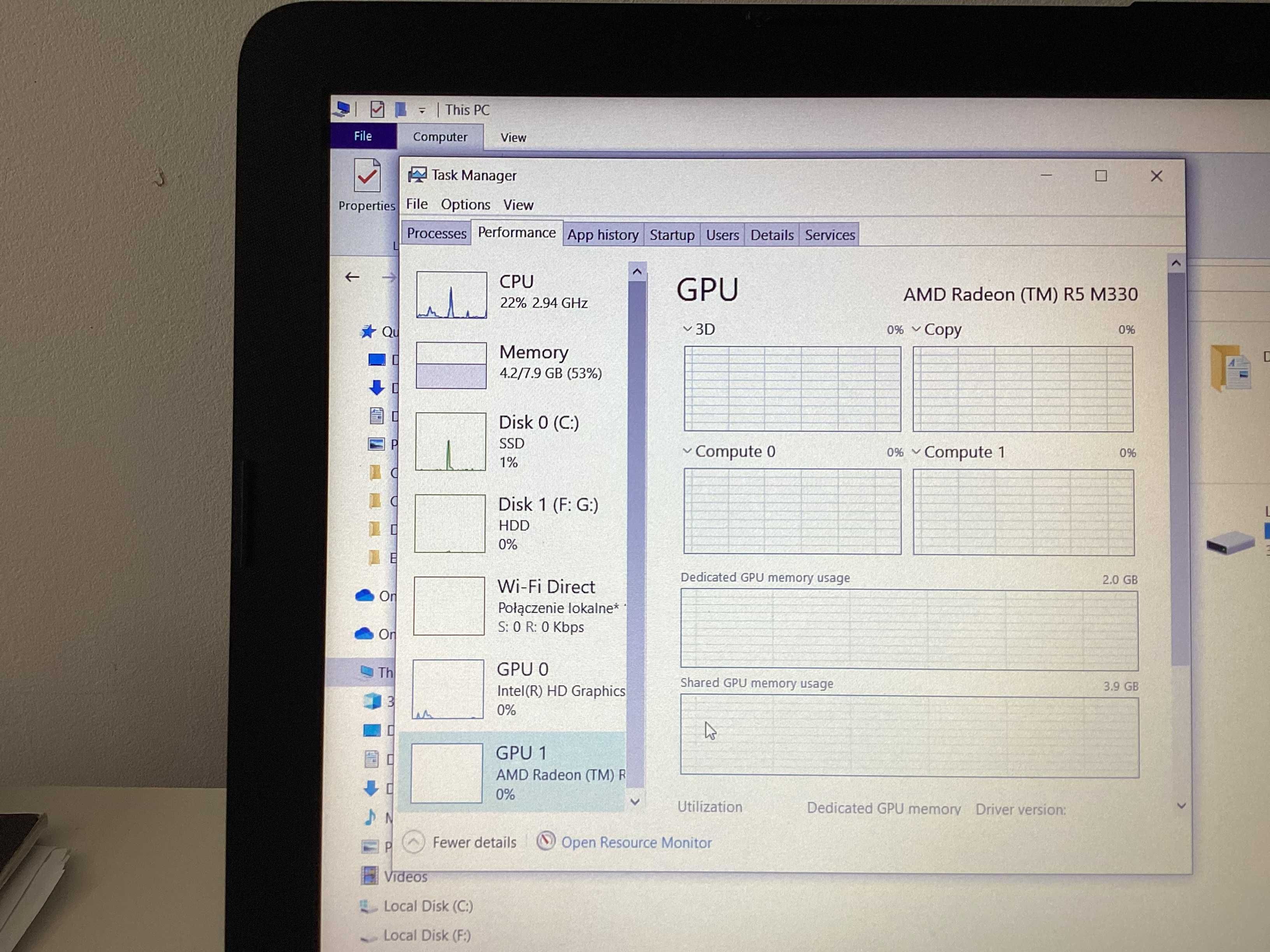 Hp 250 G6 15.6" Windows 10