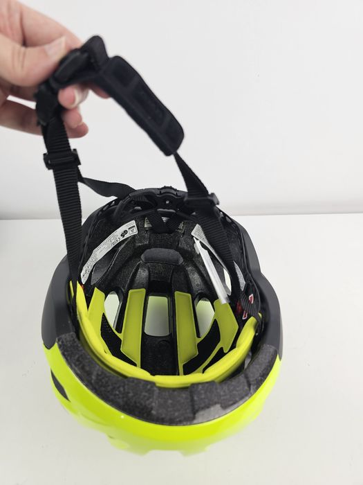 Kask rowerowy Uvex Rise CC Neon Yellow-Black r. 56-59