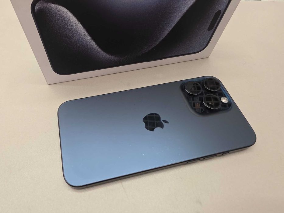 Apple iPhone 15 Pro Max 256GB Blue Titanium Teletorium Auchan W-Ch