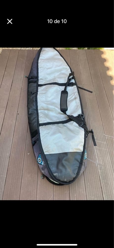 Capa viagem komunity 6’4 ate 3 pranchas surf