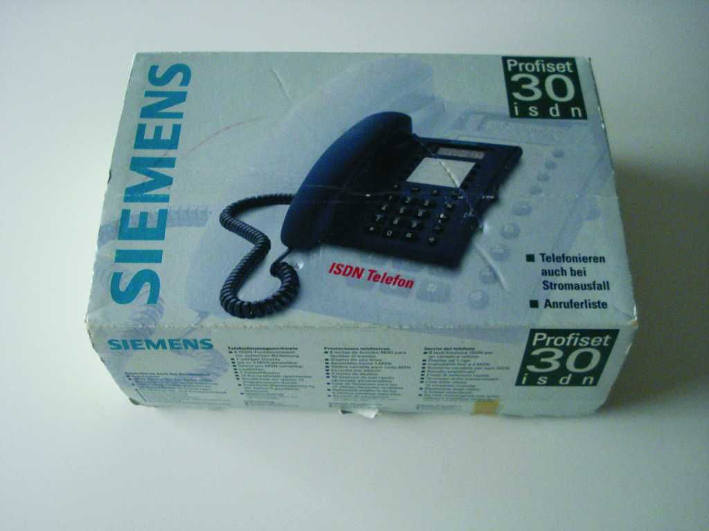 Telefone Siemens Profiset 30 isdn