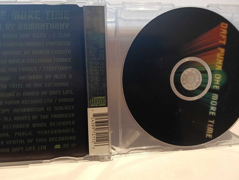 Cd Single Daft Punk (one more time)