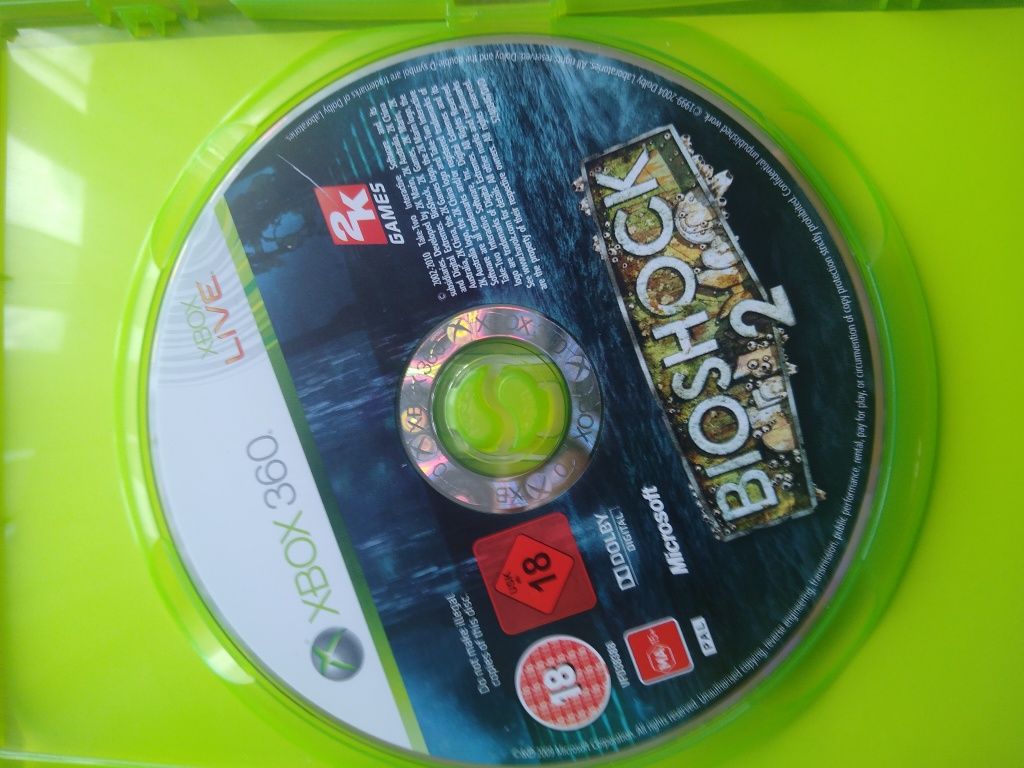 Gra Xbox 360 BioShock 2 działa na xbox one s