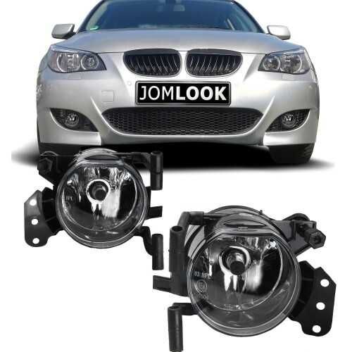 Para-choque frontal BMW Série 5 E60 E61 2007 a 2010 + Faróis nevoeiro