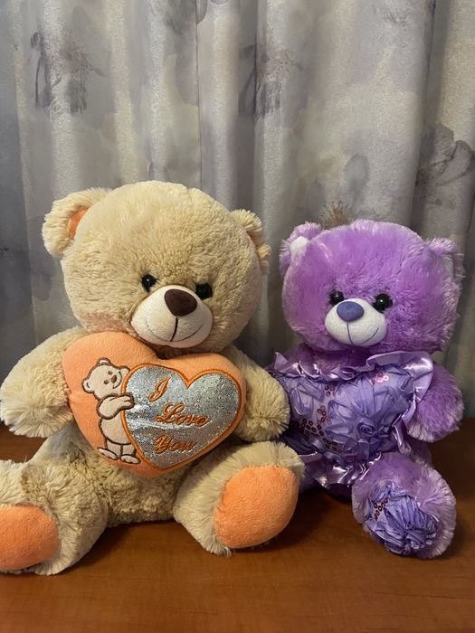 Игрушки мягкие б/у