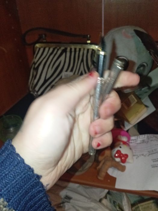 Caneta sem tinta aparo