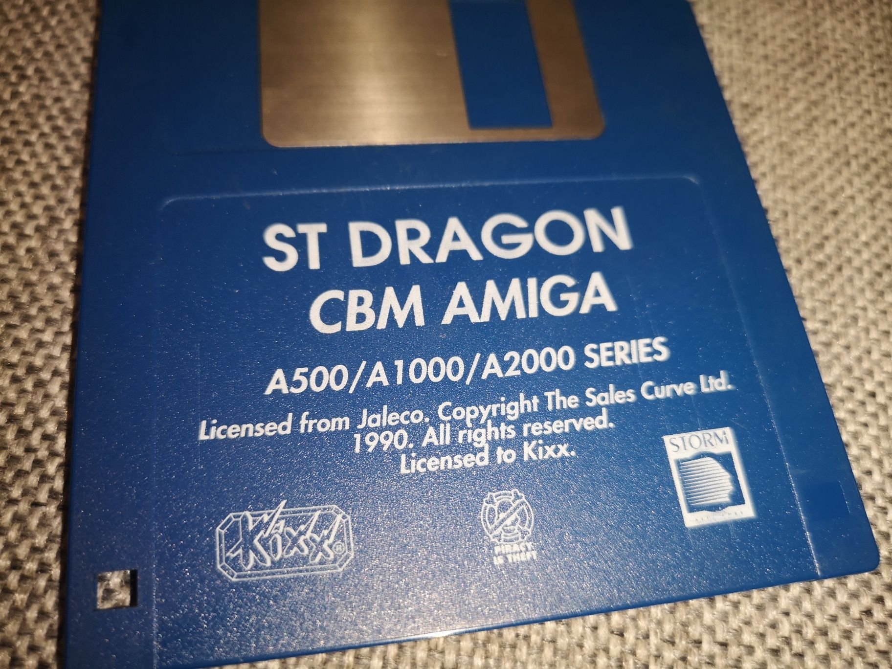 ST Dragon AMIGA gra BOX Retro 1990 (kioskzgrami)