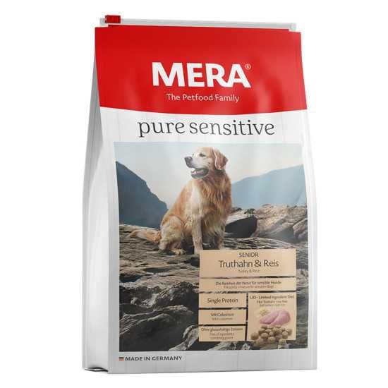 MERA pure sensitive Senior Truthahn & Reis для собак похилого віку