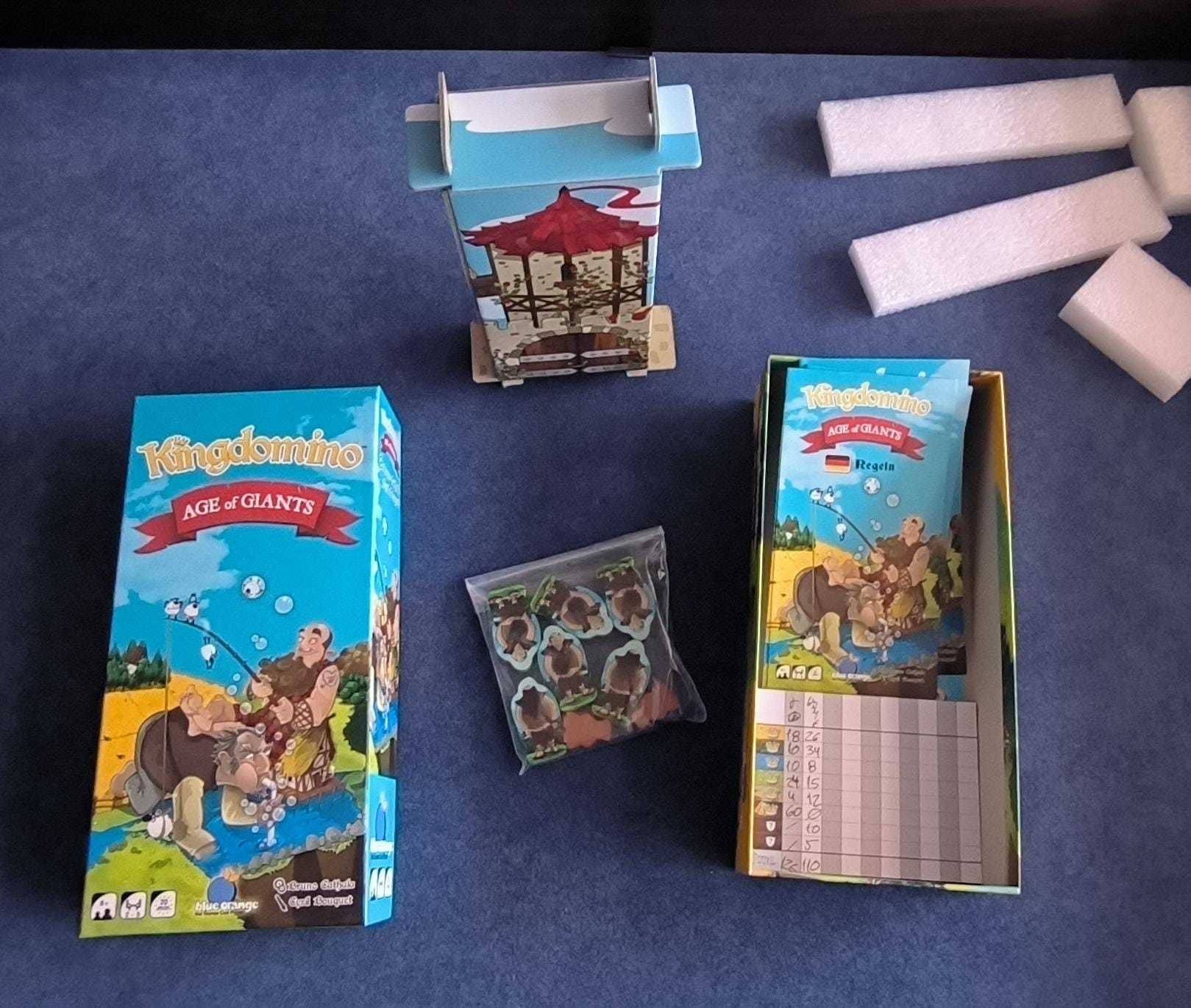 Kingdomino: Age of Giants - Jogo de tabuleiro / Boardgame