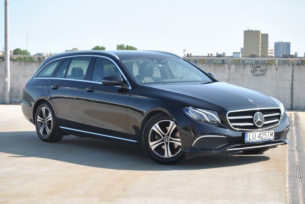 Mercedes e220d w213 s213 e klasa kombi czarny super stan