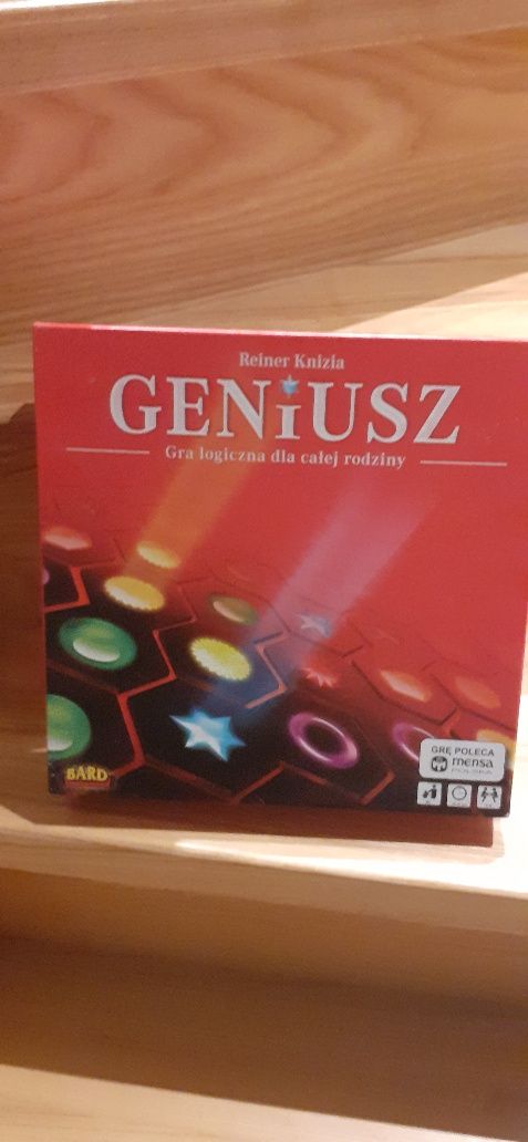Gra Geniusz stan IDEALNY KOMPLETNA Gra familijna gra logiczna