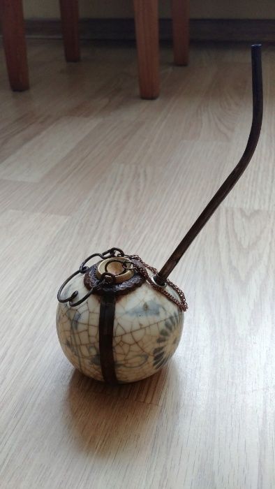 Ceramiczna fajka wodna - Wietnam - prezent dekoracja