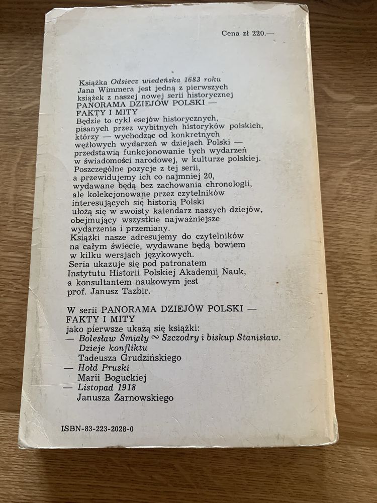Odsiecz wiedeńska 1683 roku Jan Wimmer
