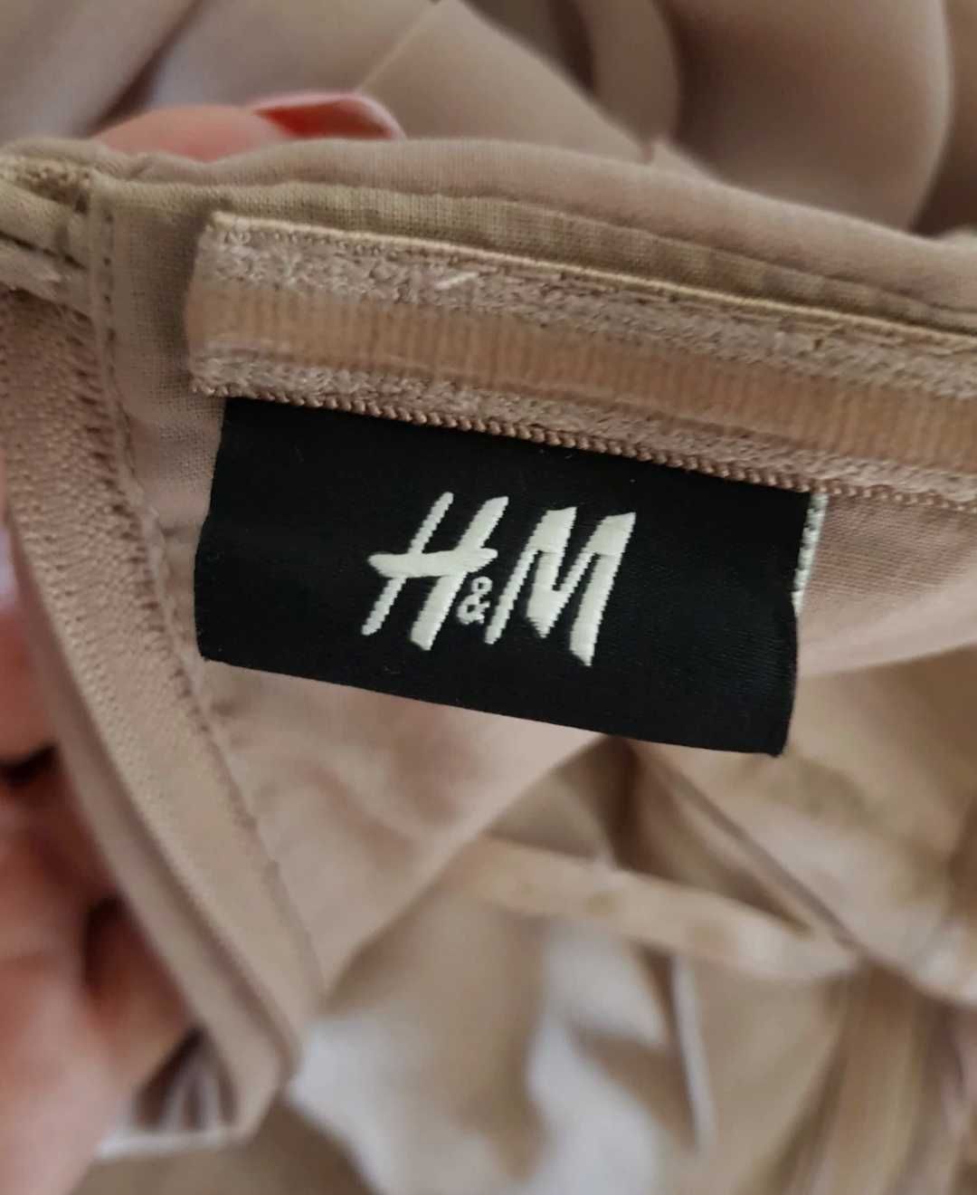Sukienka z ozdobnym dołem H&M rozmiar 38