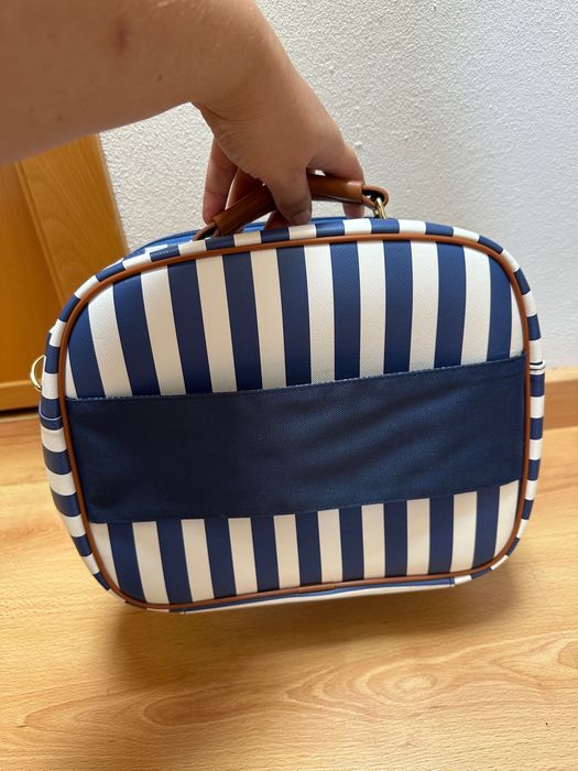 Nécessaire com encaixe na Mala de Viagem Navy Oriflame Novo