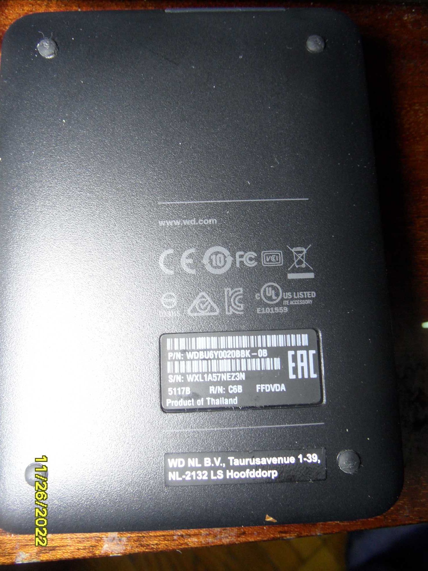 жесткий диск 2TB WD  USB 3