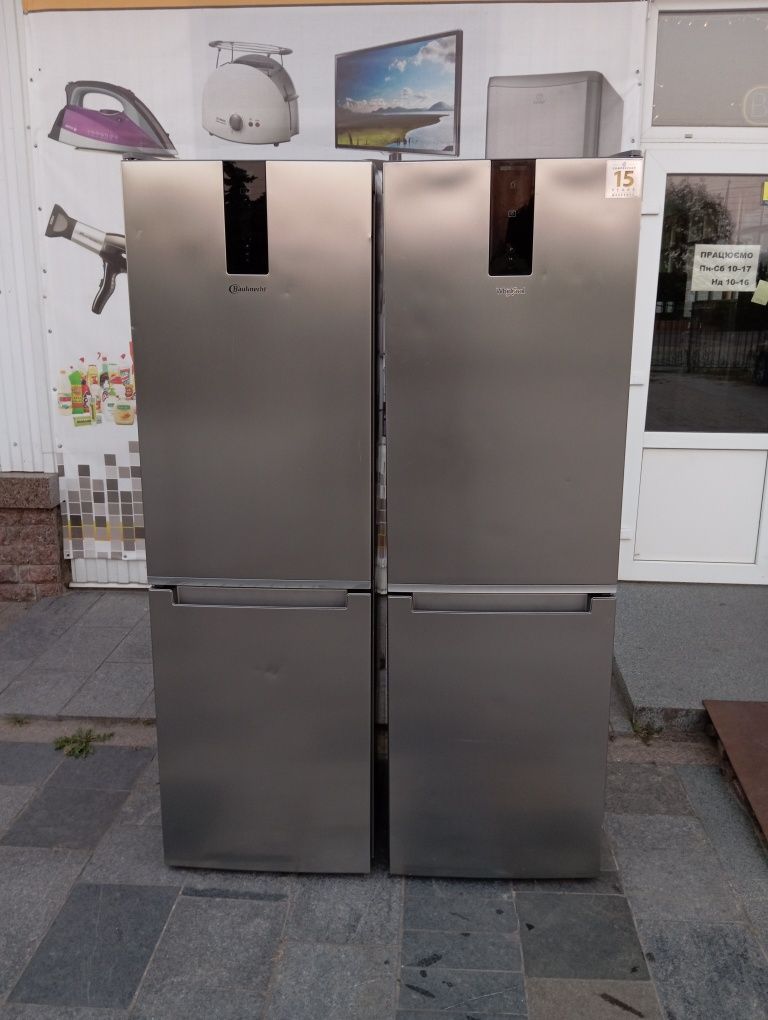 Холодильник Whirlpool W7 No-Frost 190см нержавейка из Германии Гаранти