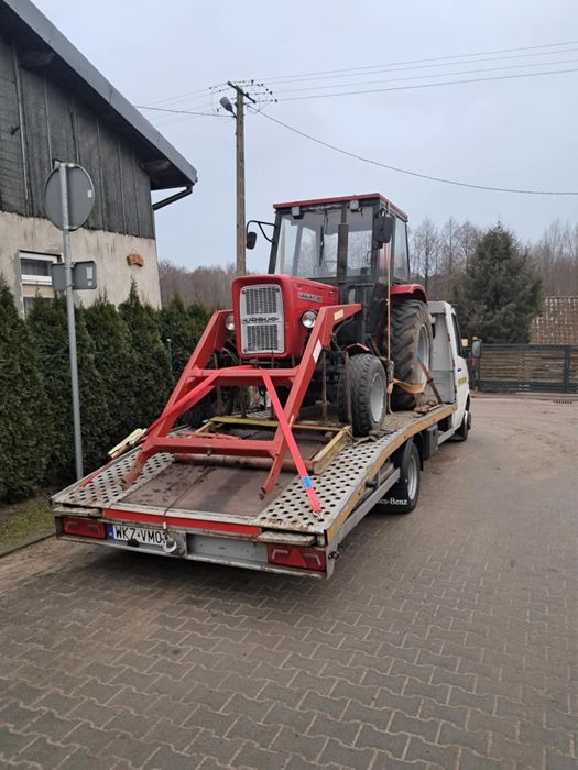 Pomoc drogowa autolaweta holowanie transport