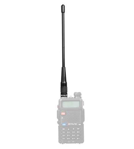 ••• Антенна Retevis RHD-701, 20см, Антена Для Рации Baofeng, Quansheng