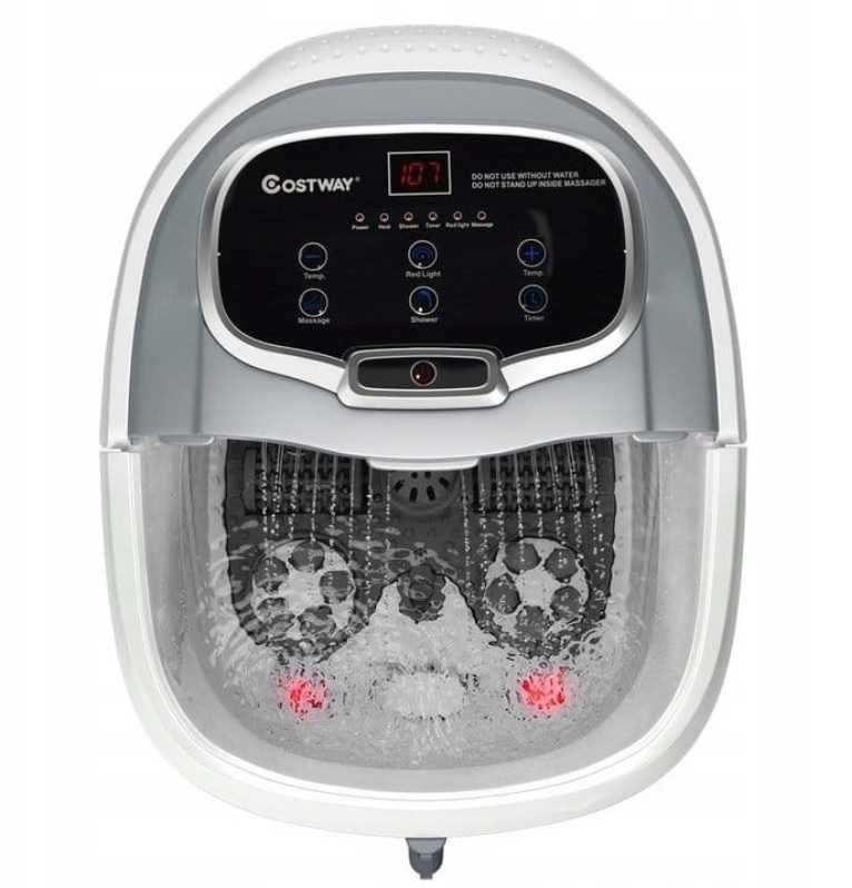 Hydromasażer shiatsu z podczerwienią do stóp 500W