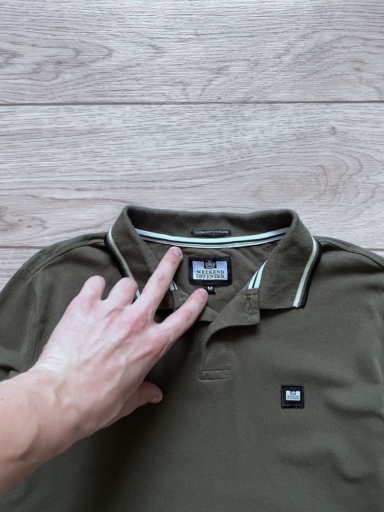 Weekend Offender поло з довгим рукавом лонгслів оригінал