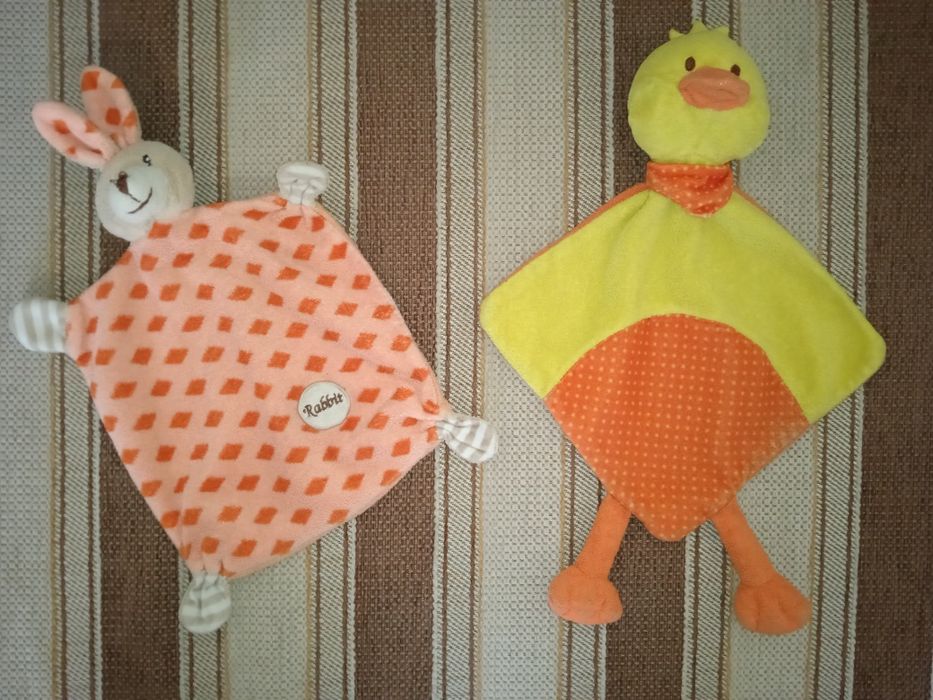 Мягкая игрушка для сна/игрушка-комфортер для малышей/Doo Doo Toys/2 шт