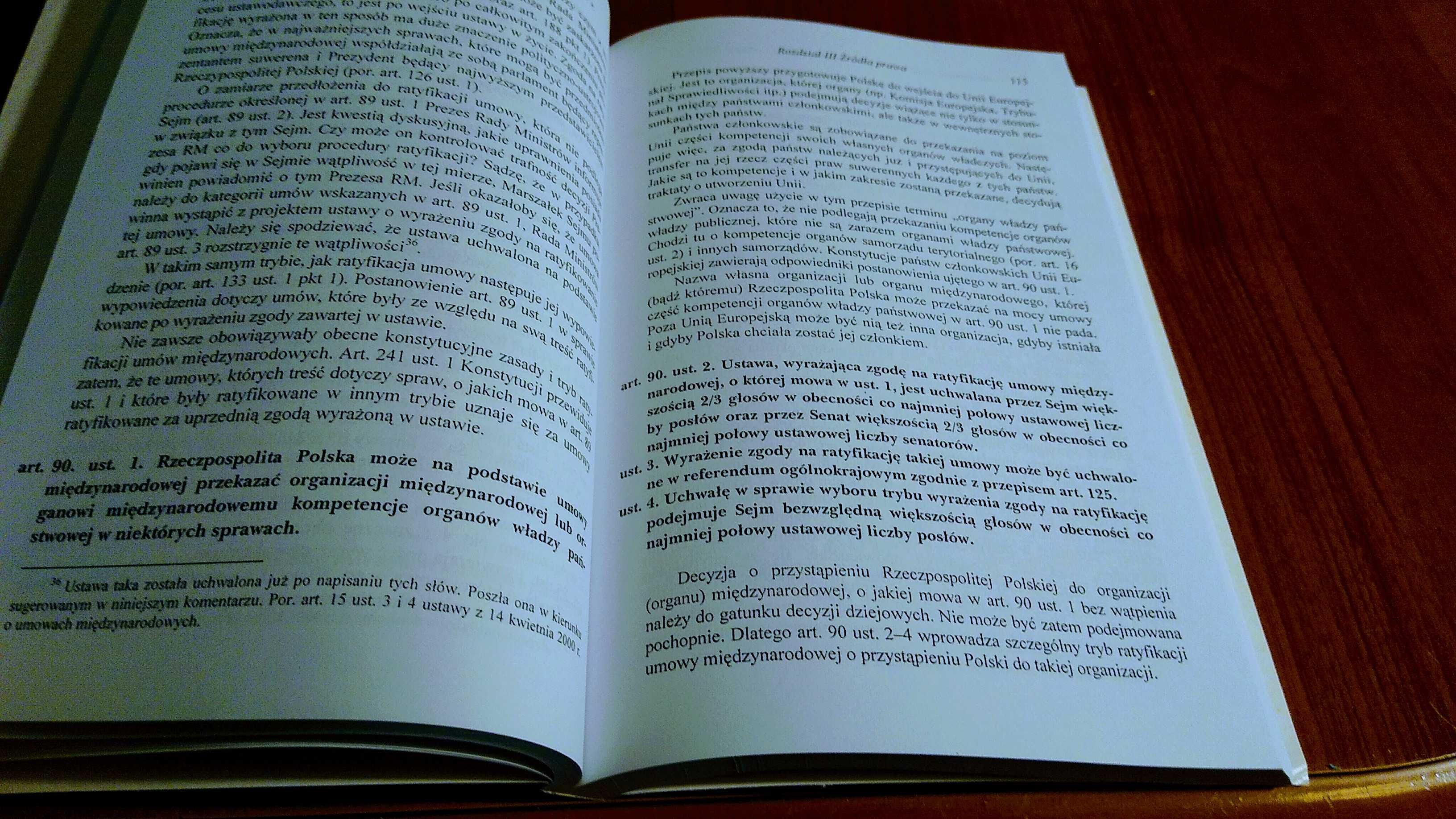 Komentarz do Konstytucji Rzeczypospolitej Polskiej z 1997 Winczorek.