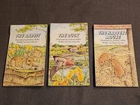 Trzy książeczki dla dzieci w jez. ang. Rabbit, Duck, Harvest Mouse