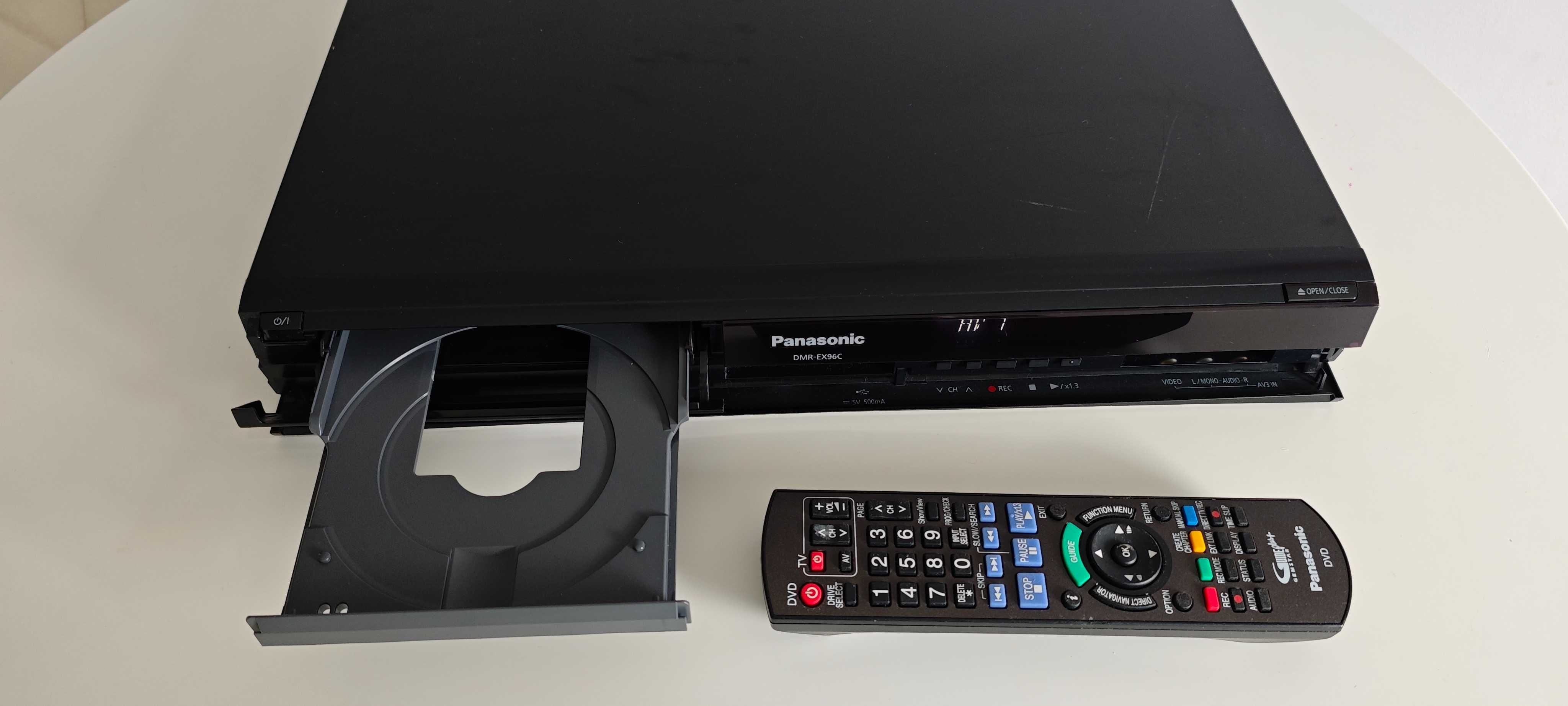Nagrywarka z HDD320GB Panasonic DMR-EX96C +Pilot Pl.menu CI+USB